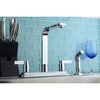 Kingston Brass Centerset Kitchen Faucet, Polished Chrome KB8791NDLSP